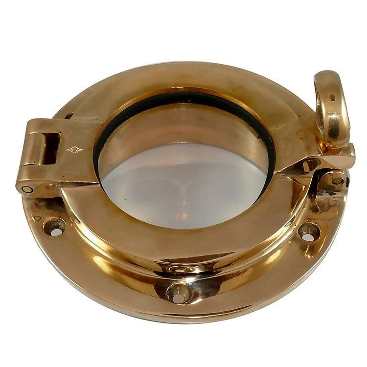 Davey & Company LTD Davey & Company Polished Bronze Portlight - Round Opening 2 Davey & Company LTD Davey & Company Polished Bronze Portlight - Round Opening