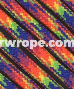 E. L. Wood Braiding Co. Paracord 550 - Rock Star #117