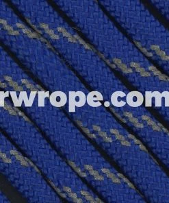 E. L. Wood Braiding Co. Paracord 550 - Royal Blue With Reflective Fleck #12R