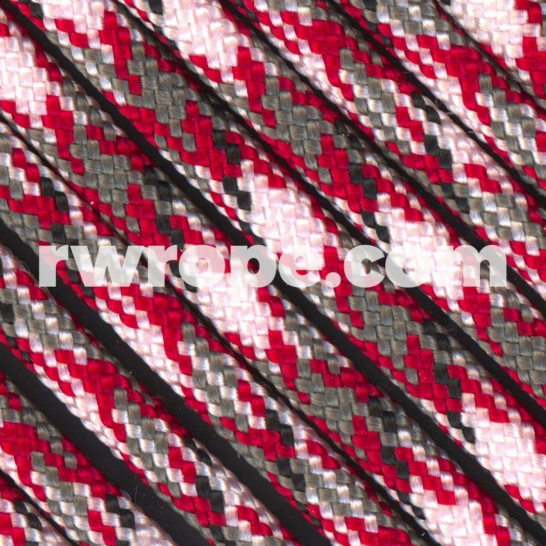 E. L. Wood Braiding Co. 95 Paracord Type 1 - Red Camo #159 1 E. L. Wood Braiding Co. 95 Paracord Type 1 - Red Camo #159