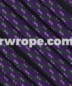 E. L. Wood Braiding Co. Paracord 550 - Purple Rain #166