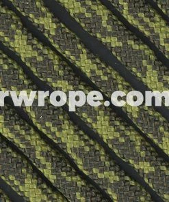 E. L. Wood Braiding Co. Paracord 425 Tactical - Olive Drab & Moss Camo #169