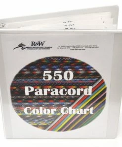 R&W Rope Paracord Color - Sample Swatch Book