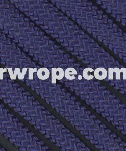 E. L. Wood Braiding Co. Paracord 425 Tactical - Midnight Blue/Navy #20