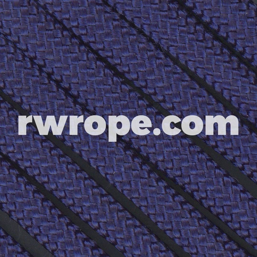 E. L. Wood Braiding Co. 650 Paracord Flat Coreless - Midnight Blue/Navy #20 1 E. L. Wood Braiding Co. 650 Paracord Flat Coreless - Midnight Blue/Navy #20