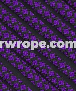 E. L. Wood Braiding Co. Paracord 550 - Acid Purple Diamonds #222