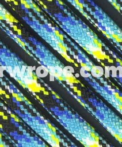 E. L. Wood Braiding Co. Paracord 550 - Oceans Of Fire #320