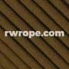E. L. Wood Braiding Co. 650 Paracord Flat Coreless - Coyote Brown #34