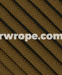 E. L. Wood Braiding Co. 650 Paracord Flat Coreless - Coyote Brown #34