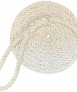 R&W Rope 1/2" Nylon 3 Strand Dock Line With Splice