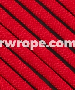 E. L. Wood Braiding Co. 650 Paracord Flat Coreless - Red #4