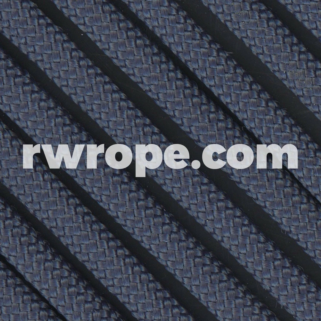 E. L. Wood Braiding Co. 650 Paracord Flat Coreless - Federal Standard Navy Blue #40 1 E. L. Wood Braiding Co. 650 Paracord Flat Coreless - Federal Standard Navy Blue #40