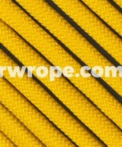 E. L. Wood Braiding Co. 650 Paracord Flat Coreless - Yellow #5