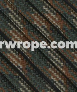 E. L. Wood Braiding Co. Paracord 550 - Woodland #55