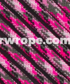 E. L. Wood Braiding Co. Paracord 425 Tactical - Pretty In Pink #56