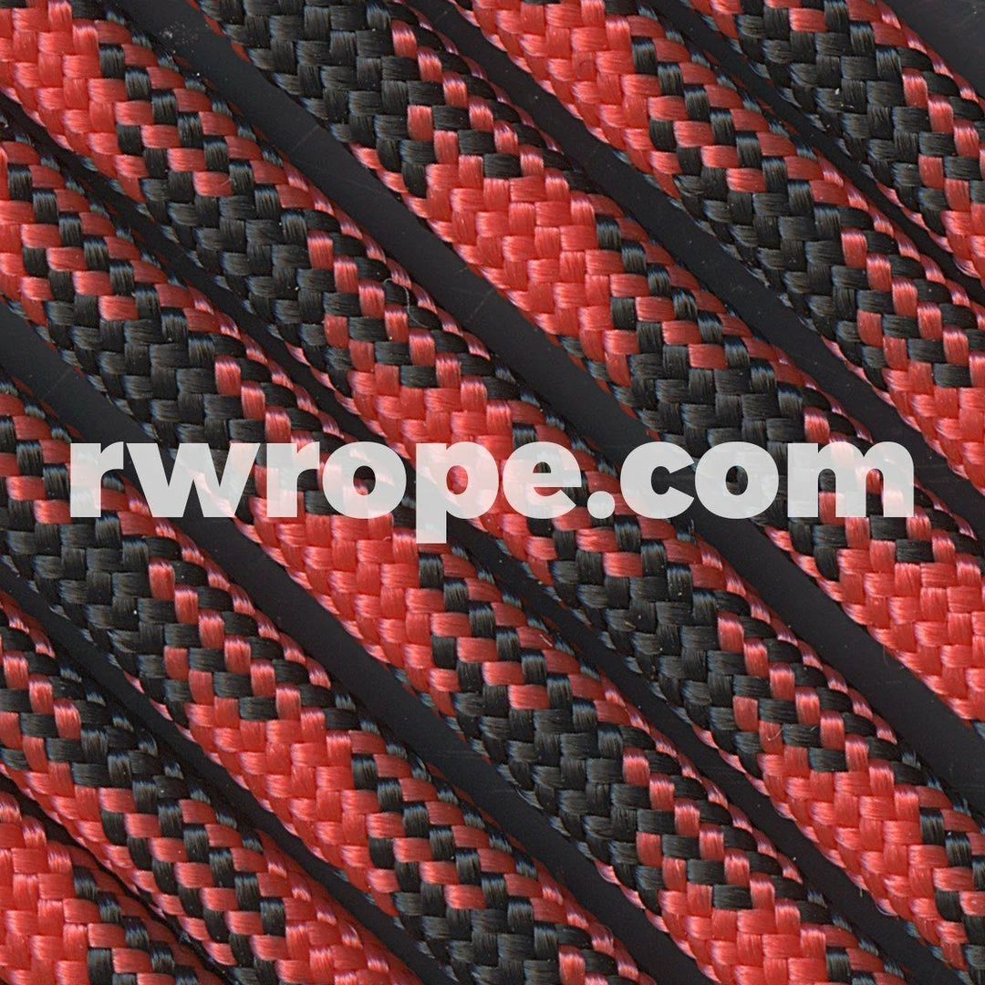 E. L. Wood Braiding Co. Paracord 550 - Black Widow #66 1 E. L. Wood Braiding Co. Paracord 550 - Black Widow #66