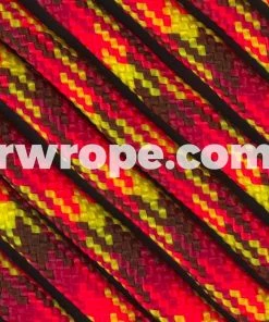 E. L. Wood Braiding Co. 95 Paracord Type 1 - Fireball #84