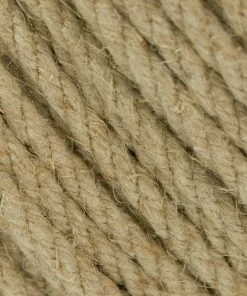 Langman Ropes Hemp Rope - Natural Hemp, Three Strand Construction