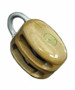 Ording Blockmakers Elm Block, Double Marine Hardware