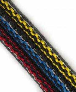 R&W Rope 8MM SHARK X 73FT (BLACK/YELLOW) - CUT LENGTH Closeouts & Surplus