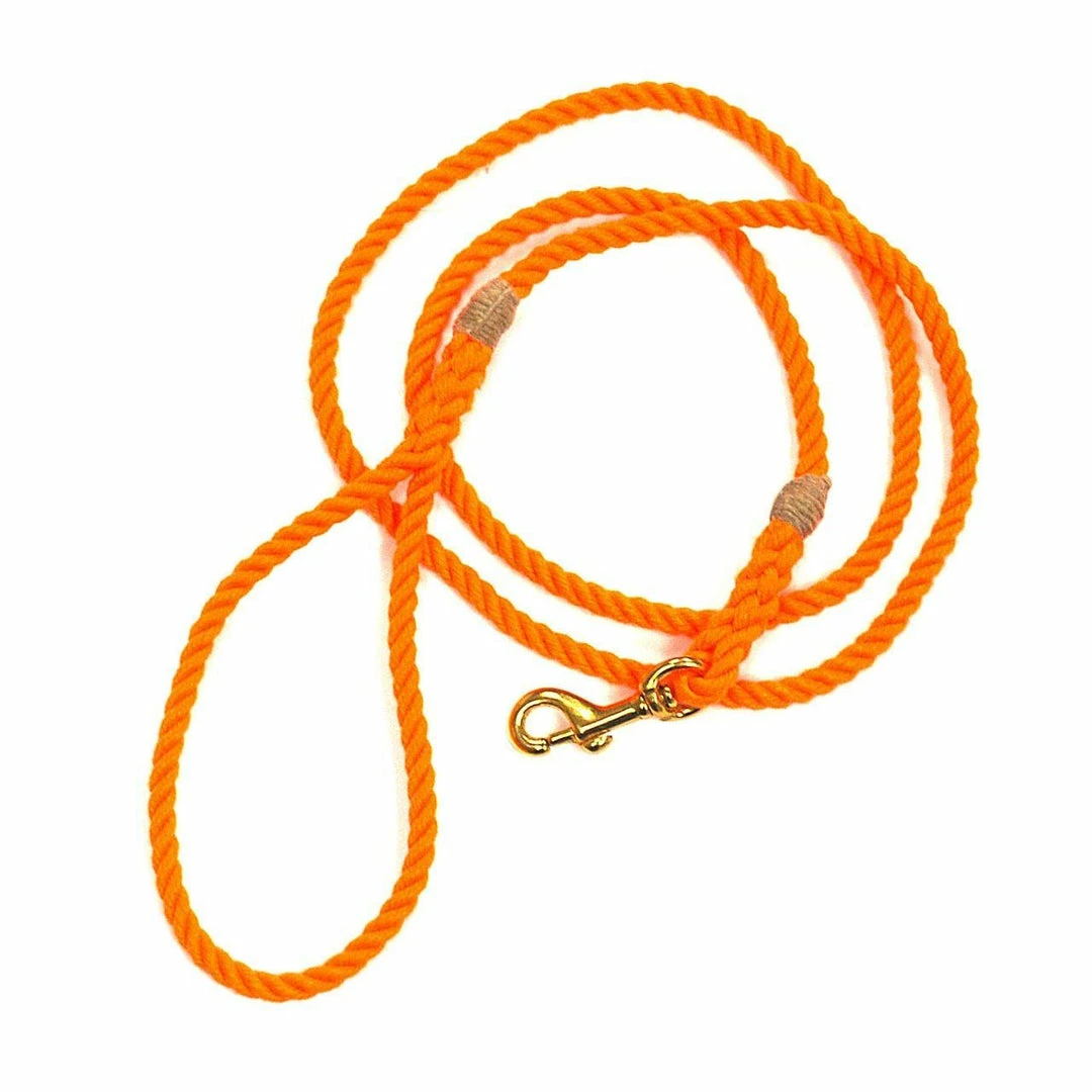 R&W Rope Langman Ropes POSH Dog Leash 6' X 5/16" 3 R&W Rope Langman Ropes POSH Dog Leash 6' X 5/16"