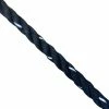 Langman Ropes POSH Polyester 3 Strand Rope Reflective, Black