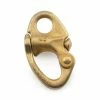 Davey & Company LTD Davey & Company Brass Snap Shackle - Fixed Eye