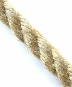 Langman Ropes Hemp Rope - Natural Hemp, Three Strand Construction
