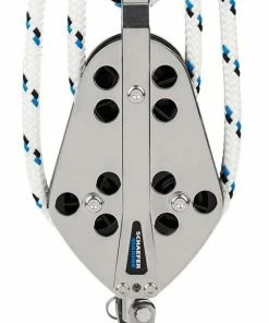 Schaefer Stainless Steel Fiddle Block W/ Becket 705-55