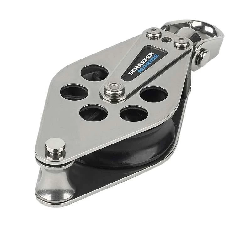 Schaefer Single Stainless Steel Block With Becket 705-15 1 Schaefer Single Stainless Steel Block With Becket 705-15