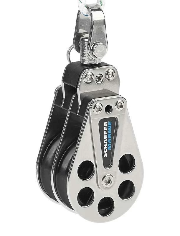 Schaefer Double Stainless Steel Block 505-25 Marine Hardware 1 Schaefer Double Stainless Steel Block 505-25 Marine Hardware