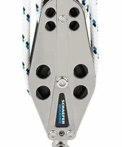 Schaefer Stainless Fiddle Block With Becket 505-55 Marine Hardware