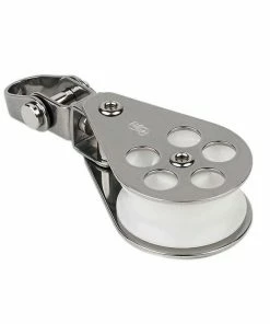 Schaefer Marine Hardware Single Stainless Block With Swivel Shackle 03-05