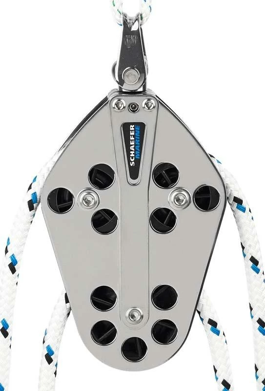 Schaefer Stainless Steel Fiddle Block 705-45 Marine Hardware 1 Schaefer Stainless Steel Fiddle Block 705-45 Marine Hardware