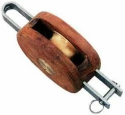 Davey & Company LTD Wooden Single Blocks With Roller Bearings